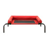 PaWz Pet Bed Heavy Duty Frame Hammock Bolster Trampoline Dog Puppy Mesh M Red Deals499
