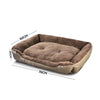 PaWz Pet Bed Mattress Dog Cat Pad Mat Cushion Soft Winter Warm Large Cream Deals499
