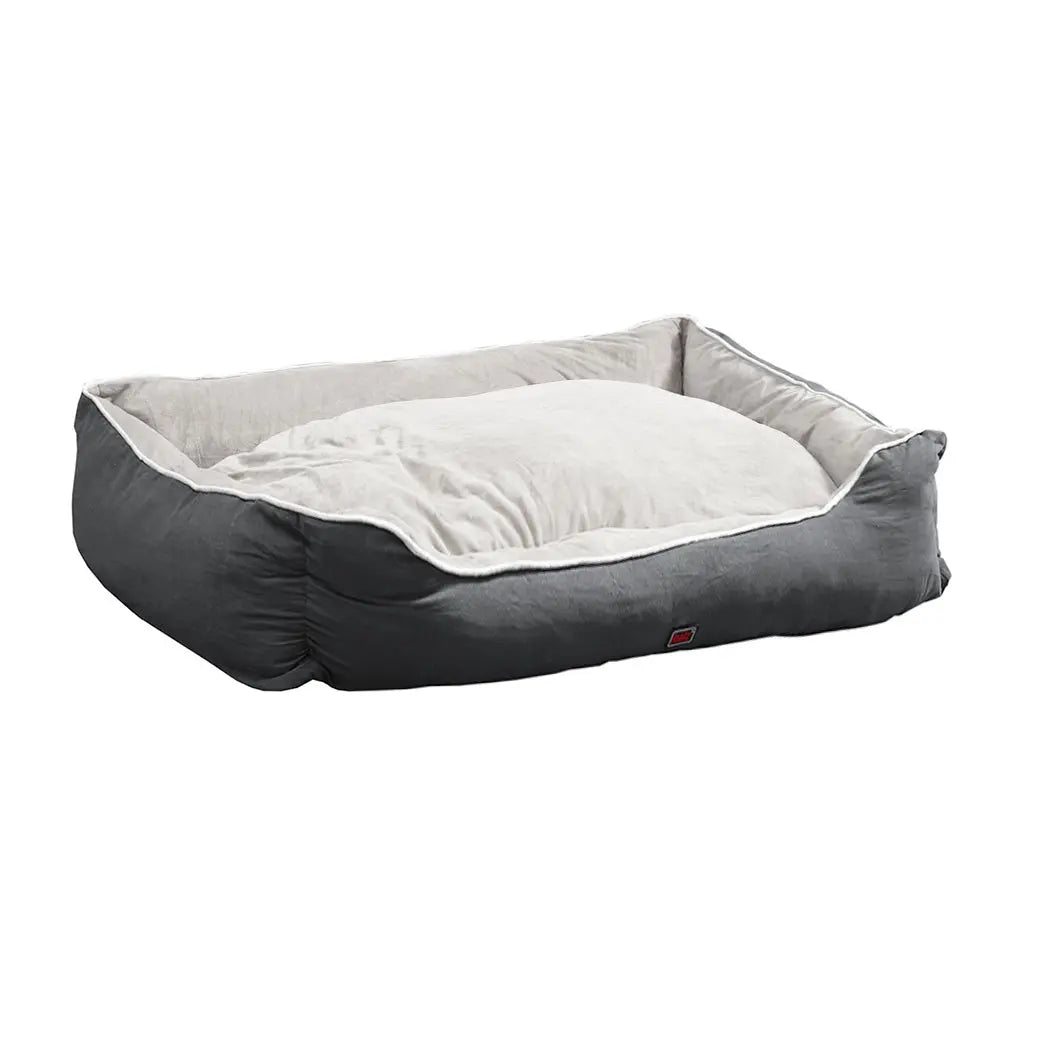 PaWz Pet Bed Mattress Dog Cat Pad Mat Puppy Cushion Soft Warm Washable XL Grey Deals499