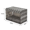 PaWz Pet Dog Cage Crate Metal Carrier Portable Kennel With Bed Cover 42" Deals499
