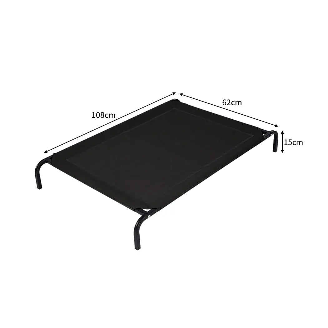 Pet Bed Dog Beds Bedding Sleeping Non-toxic Heavy Trampoline Black L Deals499