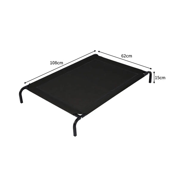Pet Bed Dog Beds Bedding Sleeping Non-toxic Heavy Trampoline Black L Deals499