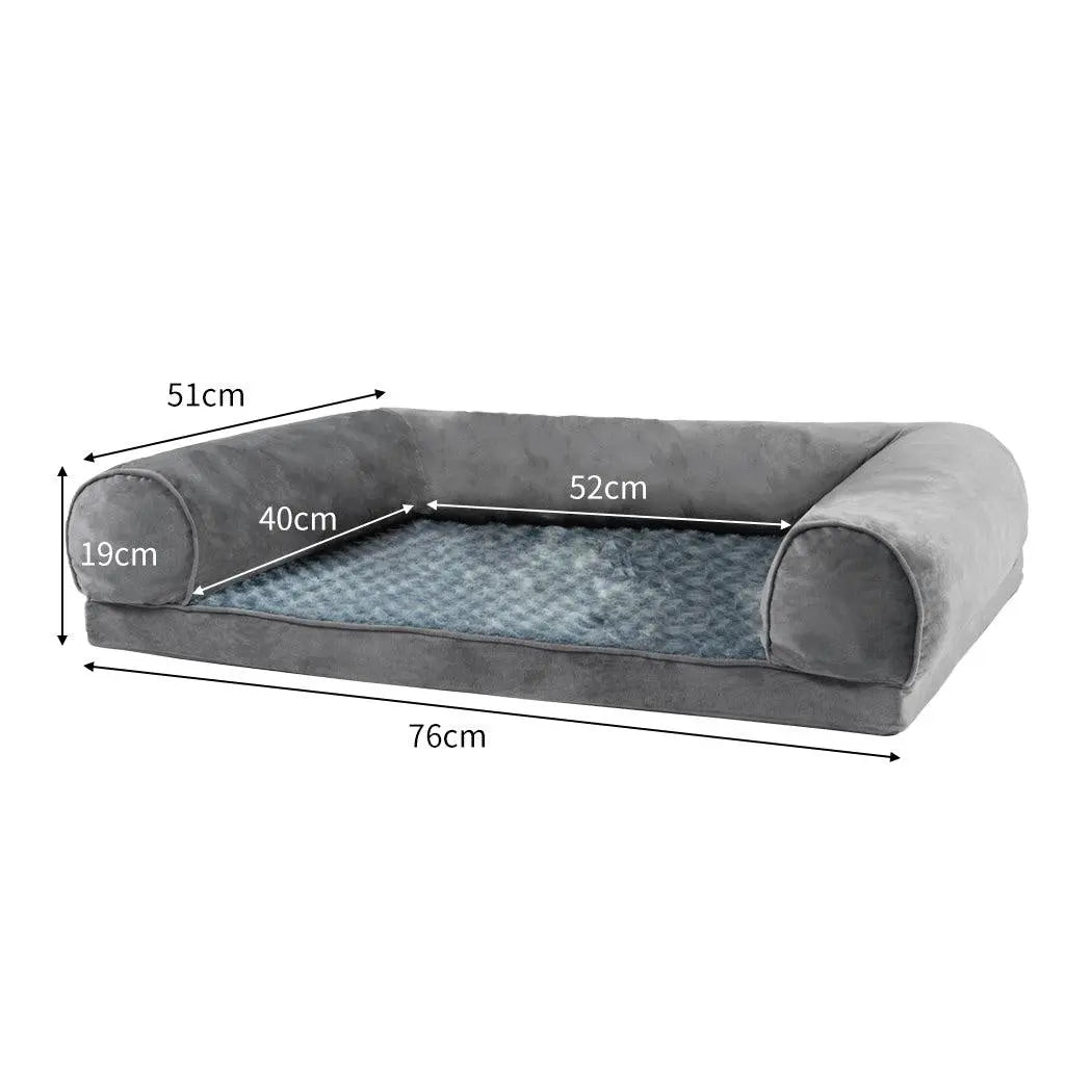 Pet Dog Bed Sofa Cover Soft Warm Plush Velvet M Deals499