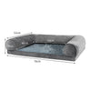 Pet Dog Bed Sofa Cover Soft Warm Plush Velvet M Deals499