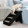Pet Stairs Ramp Steps Portable Foldable Climbing Ladder Soft Washable Dog Black Deals499
