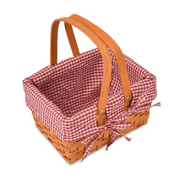 Picnic Basket Wicker Baskets Outdoor Deluxe Gift Storage Person Storage Carry Deals499