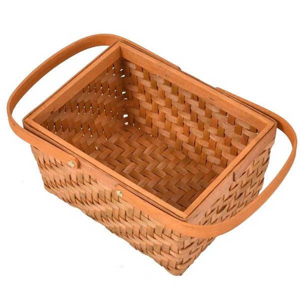 Picnic Basket Wicker Baskets Outdoor Deluxe Gift Storage Person Storage Carry Deals499