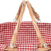 Picnic Basket Wicker Baskets Outdoor Deluxe Gift Storage Person Storage Carry Deals499