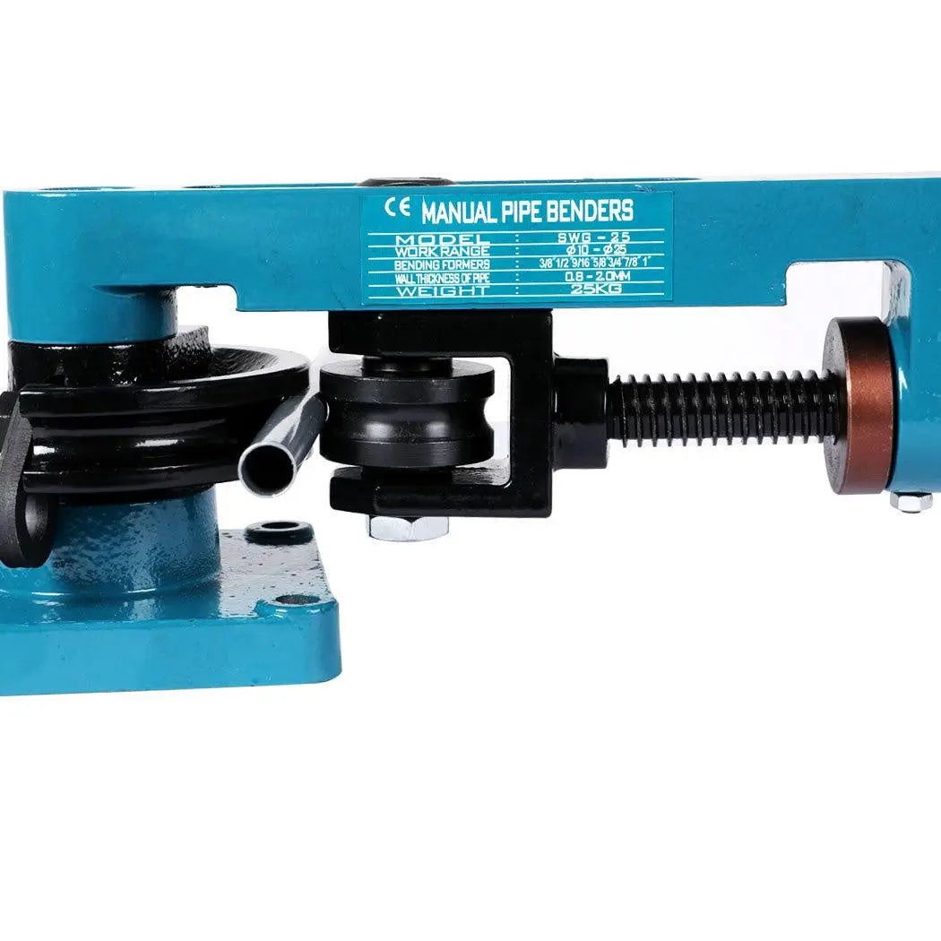 Pipe Bender Set Manual 10mm-25mm Tube Bending Machine W-25S 3/8
