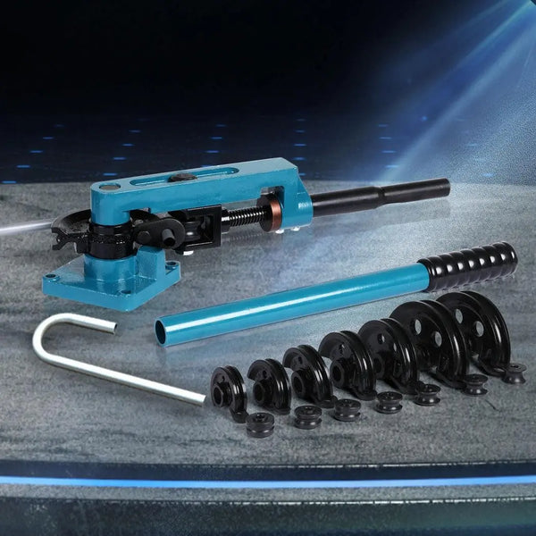 Pipe Bender Set Manual 10mm-25mm Tube Bending Machine W-25S 3/8"-1" 7 Dies Deals499