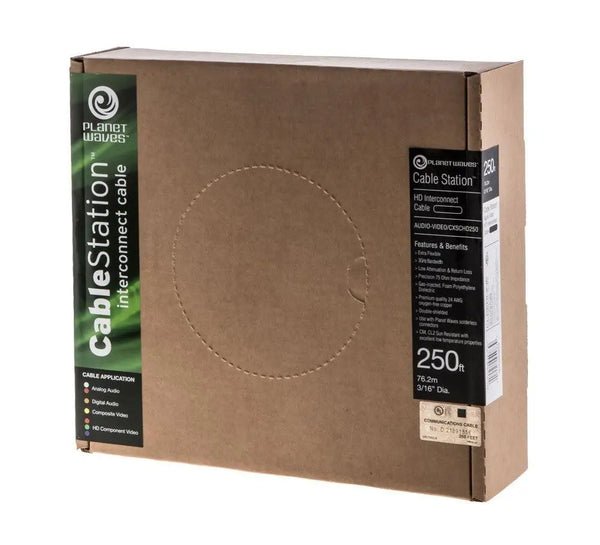 Planet Waves Single Conductor HD Coax Finishing Wire 76.2m (250ft) Deals499