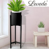 Plant Stand Garden Planter Metal Flower Pot Rack Corner Shelving Indoor Outdoor Large Black Deals499