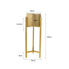 Plant Stand Garden Planter Metal Flower Pot Rack Corner Shelving Indoor Outdoor Small Gold Deals499