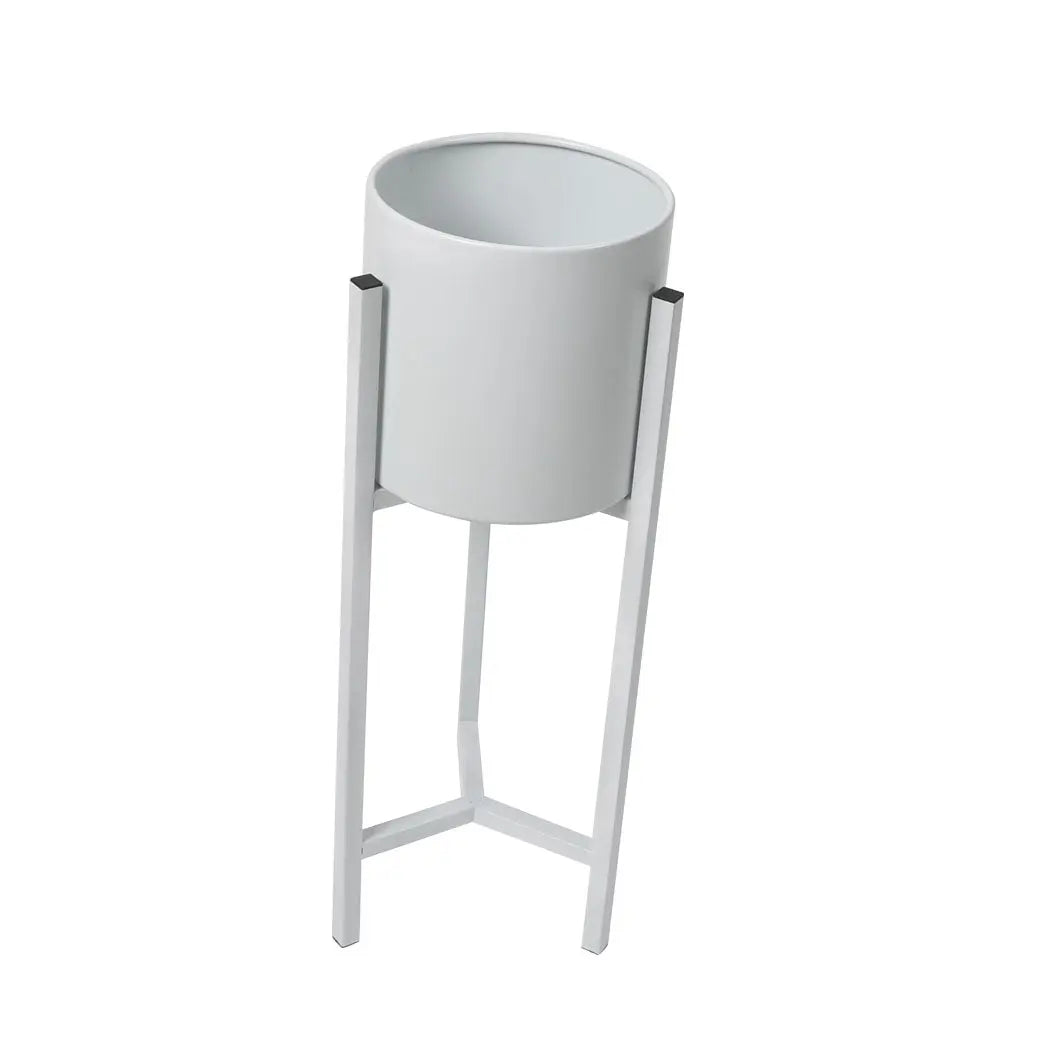 Plant Stand Garden Planter Metal Flower Pot Rack Corner Shelving Indoor Outdoor Small White Deals499