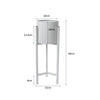 Plant Stand Garden Planter Metal Flower Pot Rack Corner Shelving Indoor Outdoor Small White Deals499