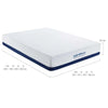 Plush Knitted Organic Cotton Memory Foam Mattress Queen Deals499