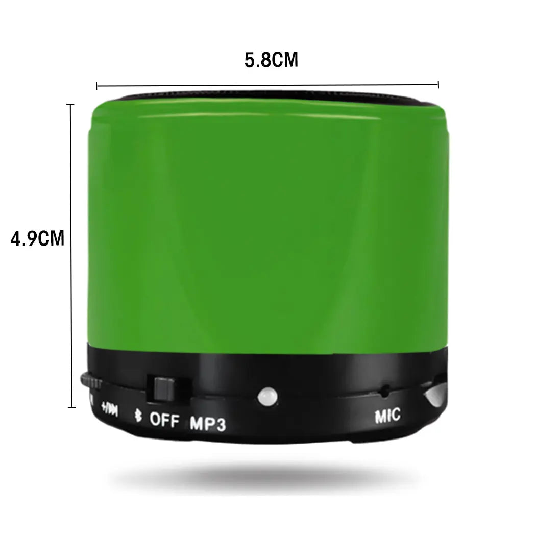 Portable Wireless Car Bluetooth Music Speaker Mini AUX Stereo for iPhone iPad PC Deals499
