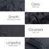 Giselle Bedding Queen Size Quilt Cover Set - Black Giselle