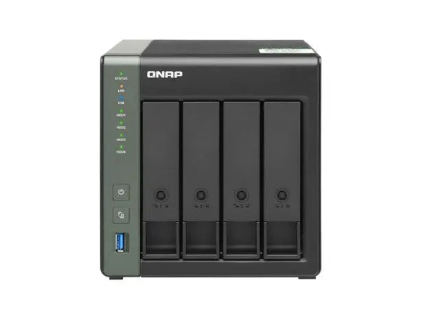 QNAP NAS TS-431KX-2G 4 Bay NAS Alpine AL-214 4-Core 1.7GHz 2GB DDR3 512MB 4x3.5' SATA Hot Swap 2xGbE 3xUSB 3.2 Tower LED Windows/MAC QNAP