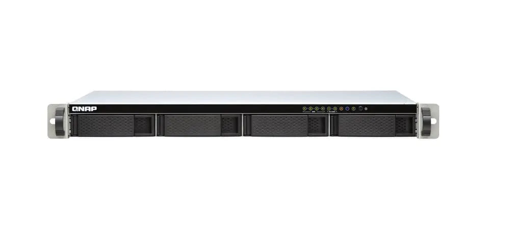 QNAP TS-451 DeU-2G 4 Bay 1U 11.6'-depth NAS Intel Celeron J4025 dual-core 2.0GHz 2GB DDR4 6Gb/s 4x3.5' SATA Hot Swap 2xGbE 2xUSB3.0 3yr WTY QNAP