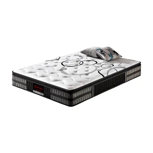 Queen Mattress in Gel Memory Foam Pocket Coil Medium Firm Bed 34cm Thick Deals499
