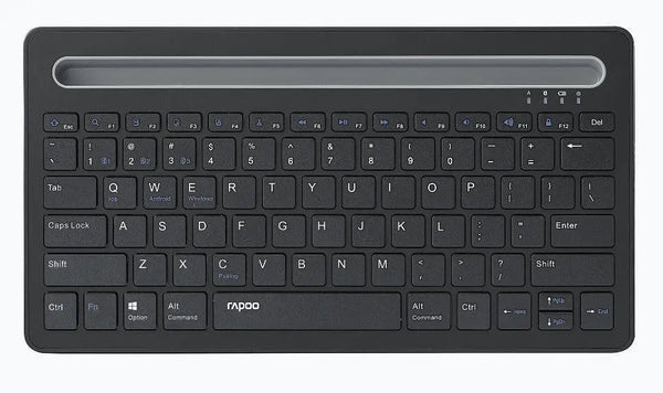 RAPOO XK100 Bluetooth Wireless Keyboard - Switch Between Multiple Devices, Ideal for Computer, Tablet and Smart Phone - For Windows, Mac, Andriod, iOS RAPOO