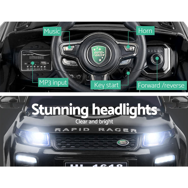 Rigo Ride On Car Toy Kids Electric Cars 12V Battery SUV Black Deals499