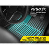 Weisshorn Car Rubber Floor Mats Front and Rear Fits Tesla Model Y 2021-2022 Deals499