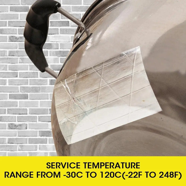 Reinforced Aluminium Foil Tape Insulation Heating Duct Silver 50mm x 50M 5 Pack Deals499