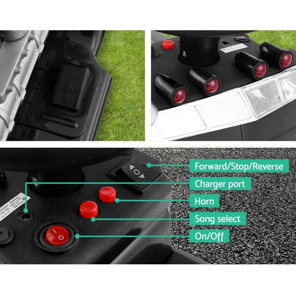 Ride On Cars Kids Electric Toys Car Battery Truck Childrens Motorbike Toy Rigo Black Deals499