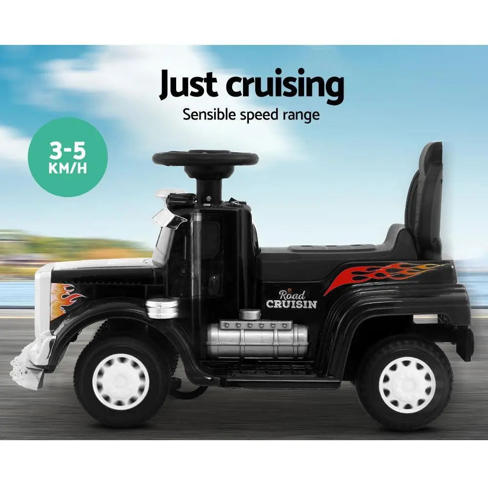 Ride On Cars Kids Electric Toys Car Battery Truck Childrens Motorbike Toy Rigo Black Deals499