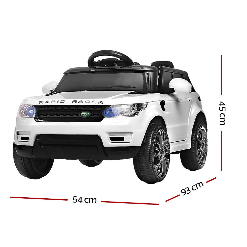 Rigo Kids Ride On Car - White Deals499