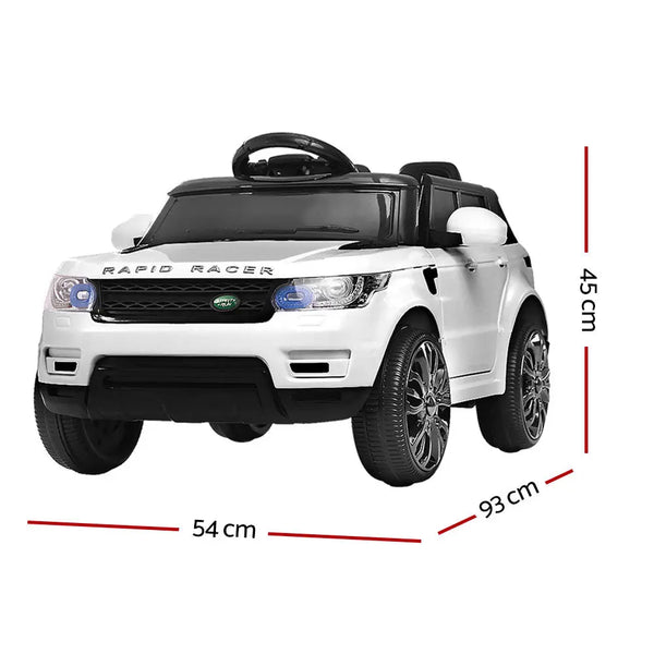 Rigo Kids Ride On Car - White Deals499