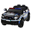 Rigo Kids Ride On Car Inspired Patrol Police Electric Powered Toy Cars Black Deals499