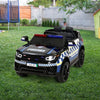 Rigo Kids Ride On Car Inspired Patrol Police Electric Powered Toy Cars Black Deals499