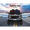 Rigo Kids Ride On Car Inspired Patrol Police Electric Powered Toy Cars Black Deals499