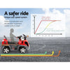 Rigo Kids Ride On Fire Truck Motorbike Motorcycle Car Red Grey Deals499