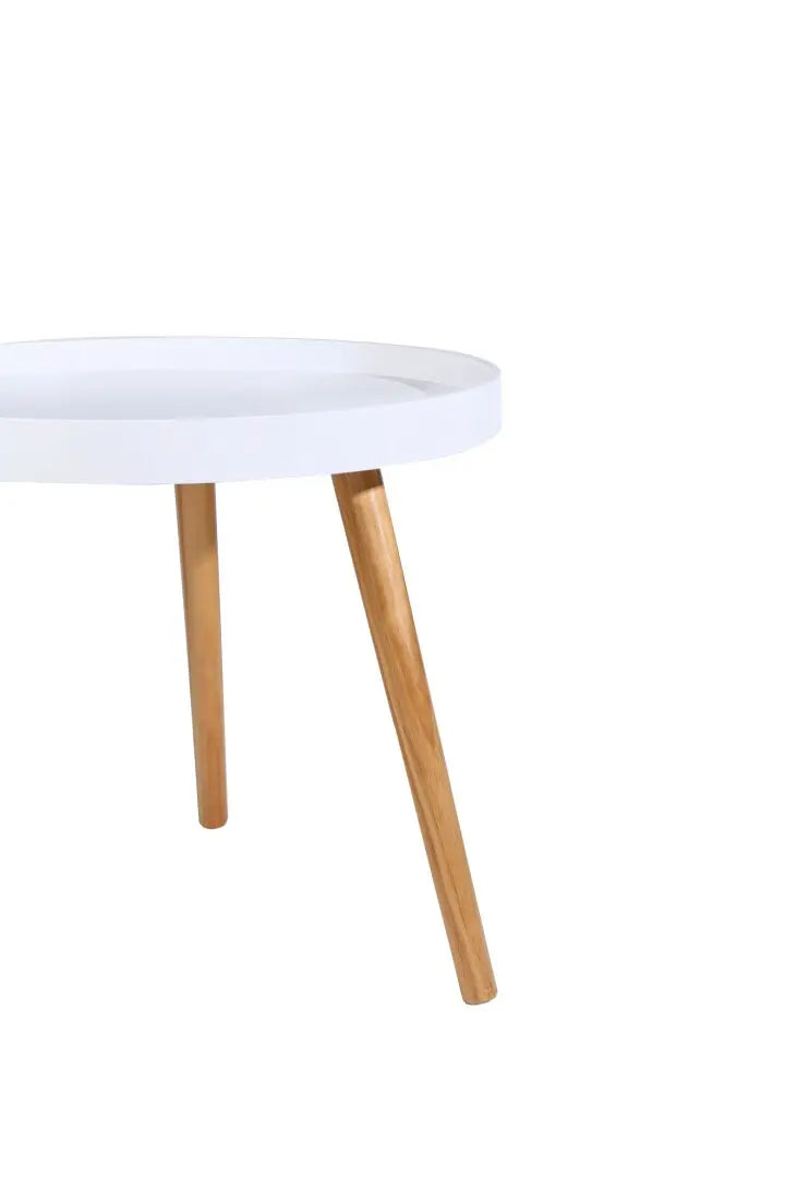 Round Bedside Table Large Side Table Bedroom Modern Furniture Set of 2 Deals499