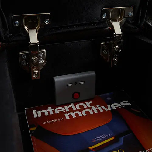 Round Corner Genuine Leather Dark Brown Electric Recliner with 2x Cup Holders Lounge Set for Living Room Deals499