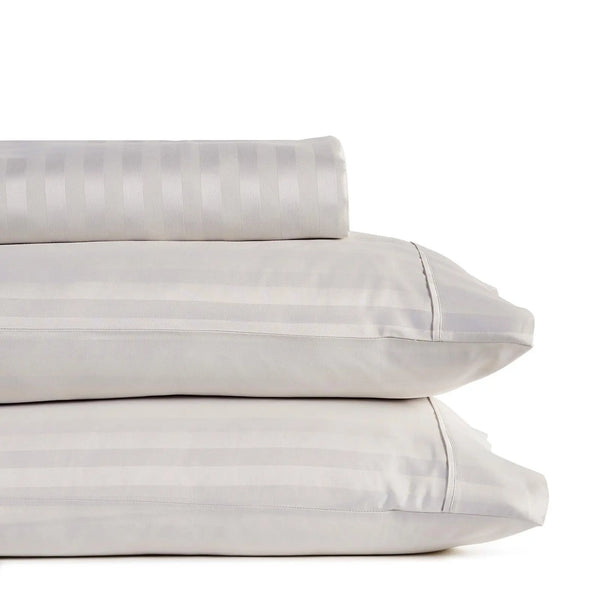 Royal Comfort 1200 Thread Count Damask Cotton Blend 3 Piece Combo Sheet Set Silver King Deals499