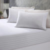 Royal Comfort 1200 Thread Count Damask Cotton Blend 3 Piece Combo Sheet Set White King Deals499