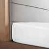 Royal Comfort 1200 Thread Count Fitted Sheet Cotton Blend Ultra Soft Bedding White King Deals499