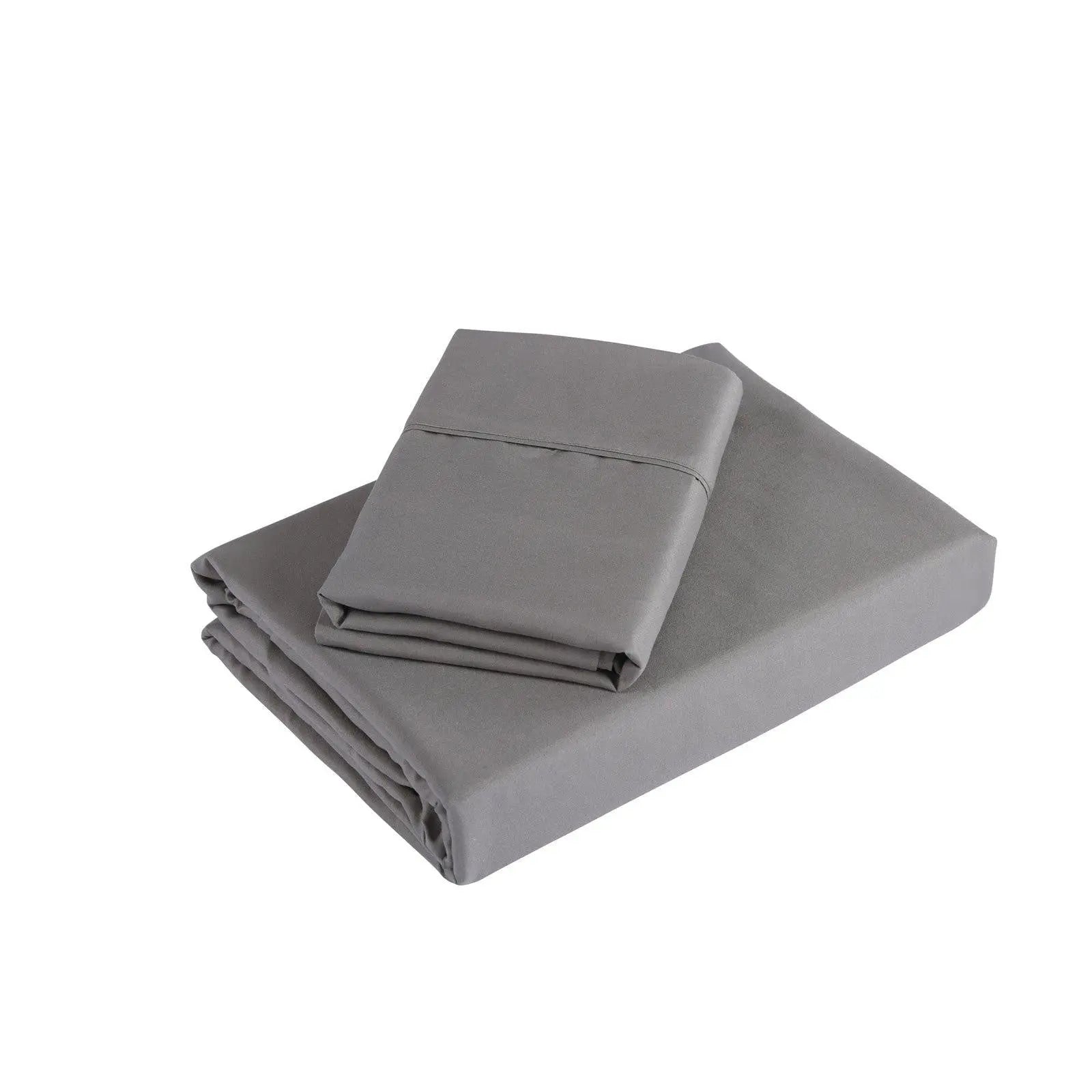 Royal Comfort 1200 Thread Count Sheet Set 4 Piece Ultra Soft Satin Weave Finish Charcoal Queen Deals499