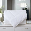 Royal Comfort 260GSM Deluxe Eco-Silk Touch Quilt 100% Cotton Cover Double White Deals499