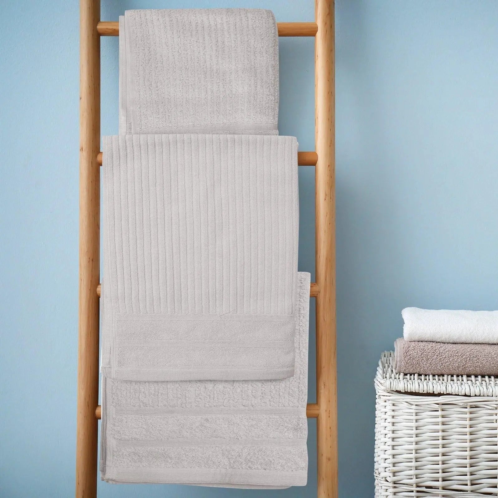 Royal Comfort Eden Egyptian Cotton 600GSM 8 Piece Luxury Bath Towels Set Holly Deals499