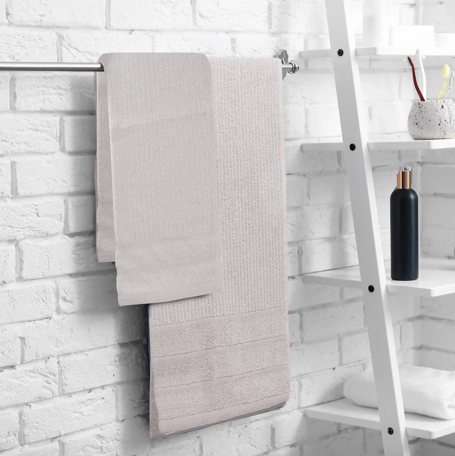 Royal Comfort Eden Egyptian Cotton 600GSM 8 Piece Luxury Bath Towels Set Holly Deals499