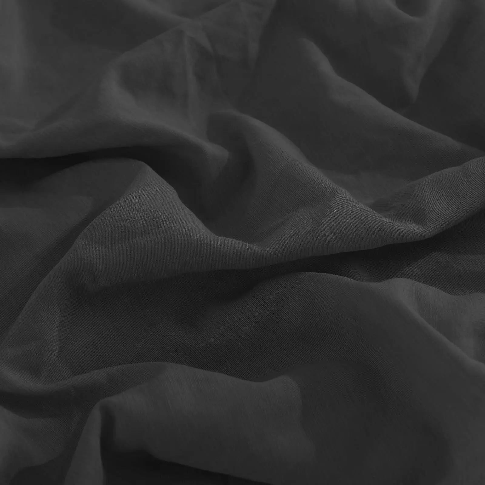 Royal Comfort Flax Linen Blend Sheet Set Bedding Luxury Breathable Ultra Soft Charcoal King Deals499