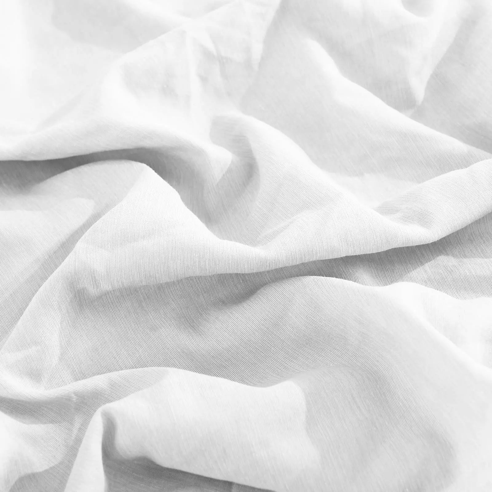 Royal Comfort Flax Linen Blend Sheet Set Bedding Luxury Breathable Ultra Soft White King Deals499