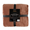 Royal Comfort Plush Blanket Throw Warm Soft Super Soft Large 220cm x 240cm Coffee Deals499