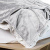 Royal Comfort Plush Blanket Throw Warm Soft Super Soft Large 220cm x 240cm Light Grey Deals499